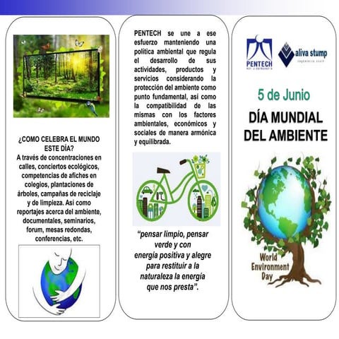 5 de junio dia mundial ambiente | PPTX