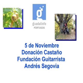 Donación Castaño Fundación del Guit...