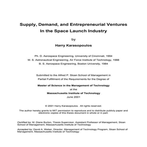 Karasopoulos - MIT Sloan Thesis