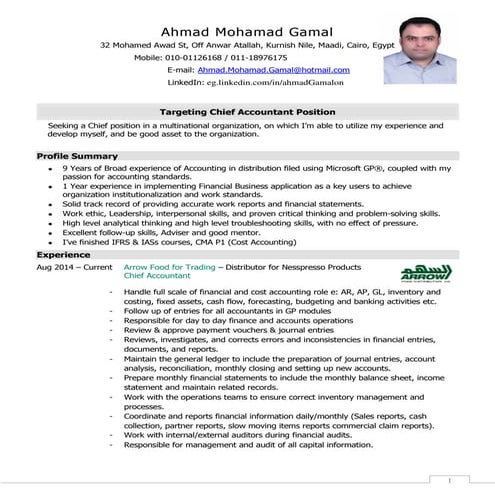 Mohsin ahmad cv | PDF