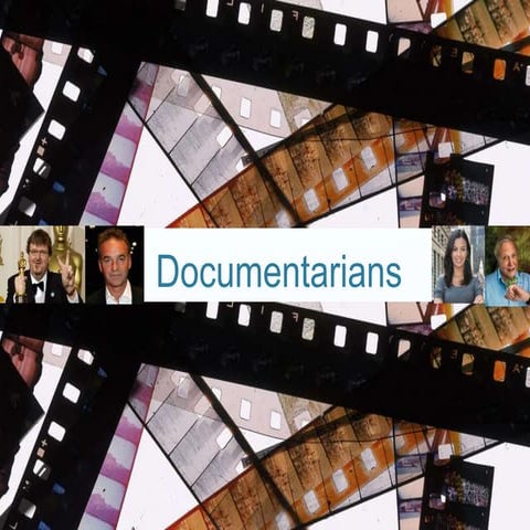 5 different research documents about documentarians