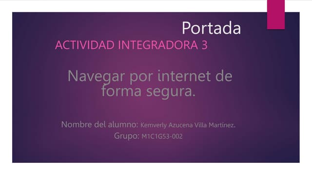 Navegar por Internet de forma segura 
