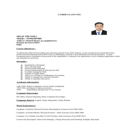 New CV-SHAJI