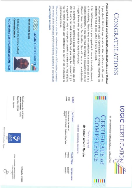 Natural Gas Certification PDF Natural Gas Certification PDF