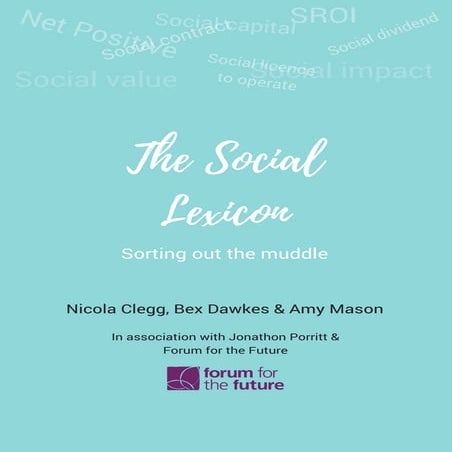 The Social Lexicon October 2016
