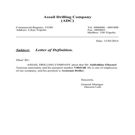 Assistant Driller Experience Pdf