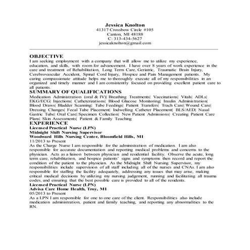 Resume without references | DOCX