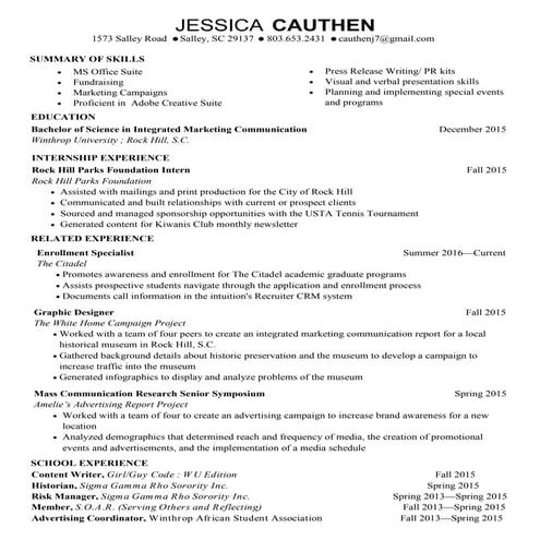 Resume | DOCX