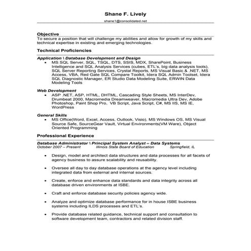 Curriculum Vitae - Simon Teff - 2016 | DOC
