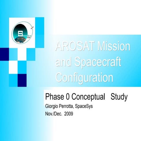 AROSAT Mission and Spacecraft Configuration_rev3