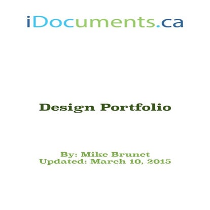 iDocuments Design Portfolio