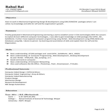 VT Resume 2016 | DOCX