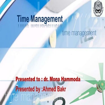 Time Management