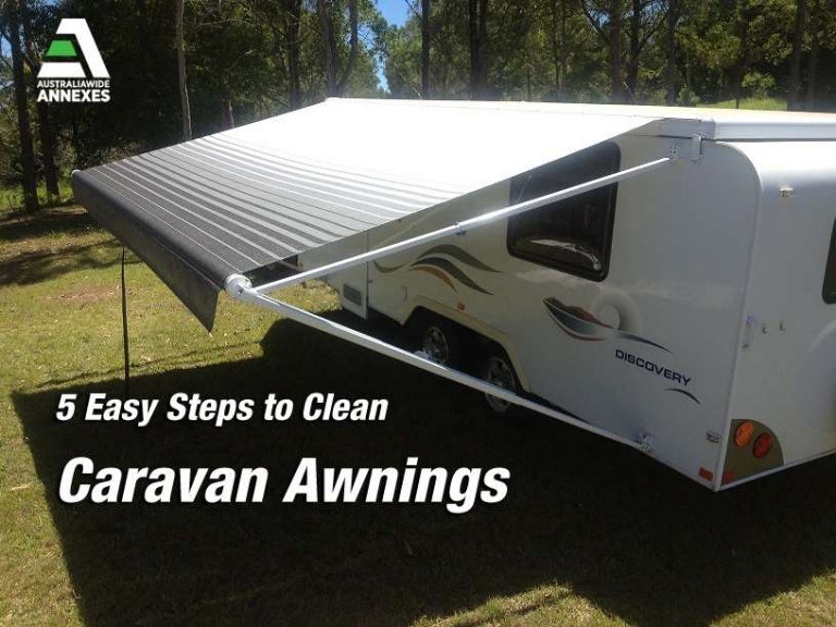 5 Easy Steps to Clean Caravan Awnings