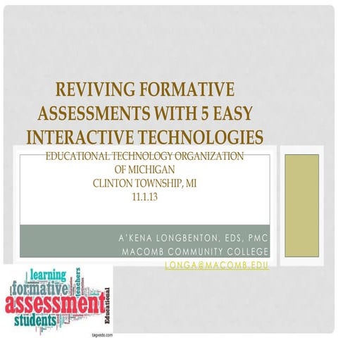 Classroom Formative Assessment Tools | PDF