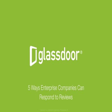 5 Ways Enterprise Companies Can Respond to Reviews 