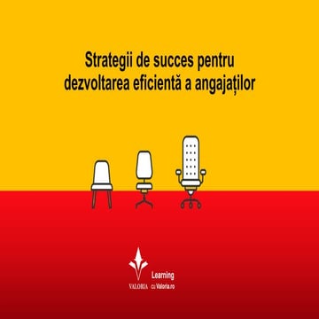 Strategii de succes pentru dezvoltarea de succes a angajaților