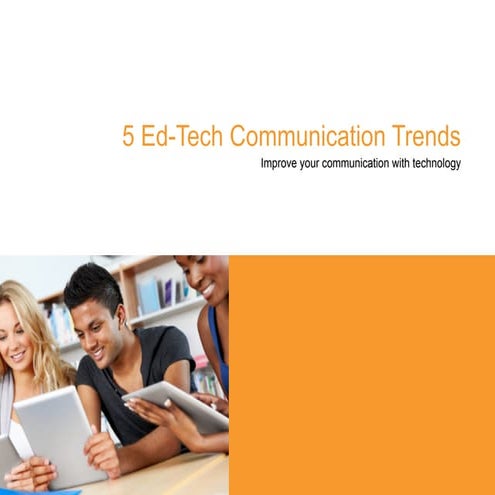 5 Ed Tech Communication Trends 