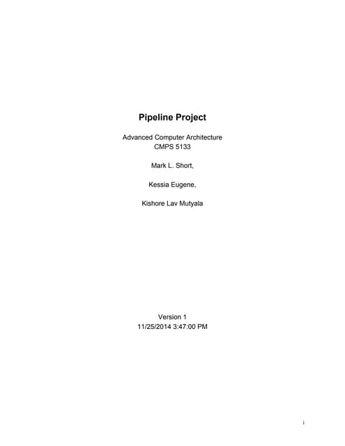 PipelineProject