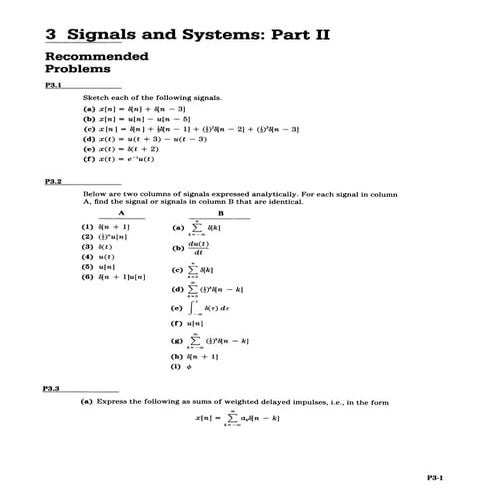 Signals and systems:  Part ii