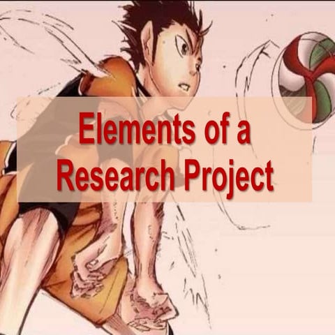 elements of_a_research_project