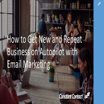 2018 NYC MarketingBitz Bootcamp: Email Marketing & Your Customer List