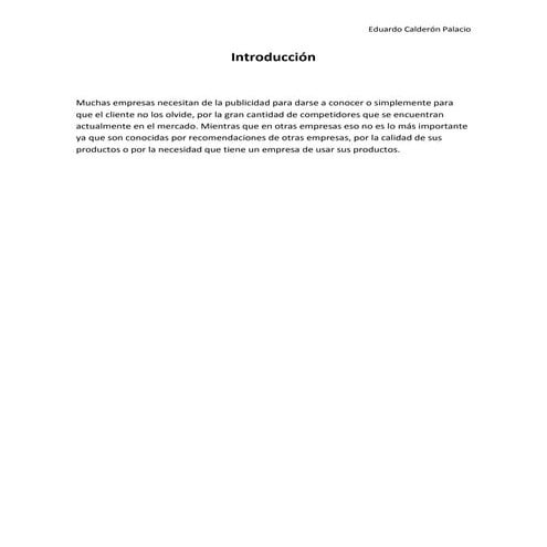 5 Empresas con o sin publicidad