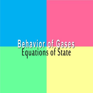 Equations of State