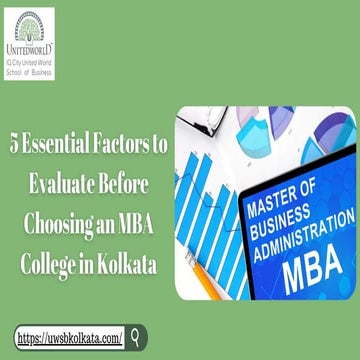 5 Essential Factors to Evaluate Before Choosing an MBA College in ...