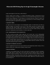 5 essential seo writing tips for google hummingbird success