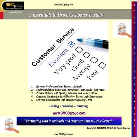 5 Essentials to Drive Customer Loyalty