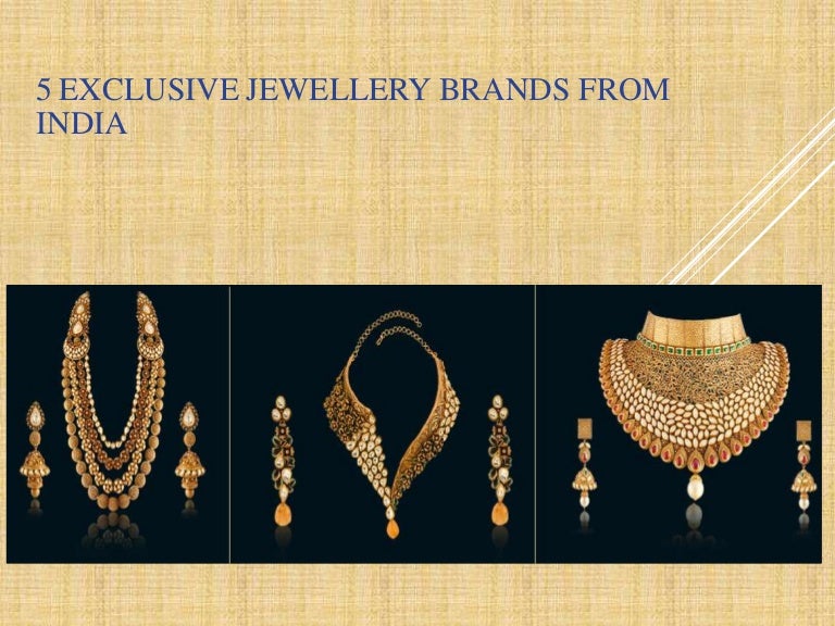 5 exclusive jewellery brands from india