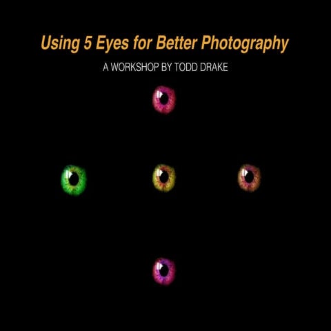 Use Your 5 Eyes for Better Photography