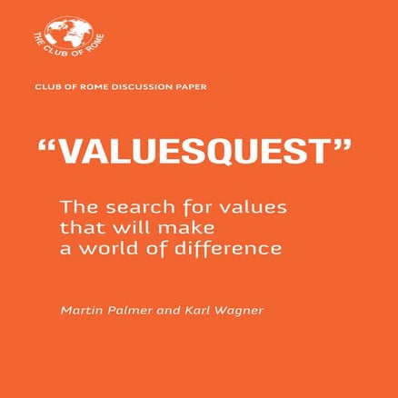 VALUESQUEST - The search for values that will make a world of difference