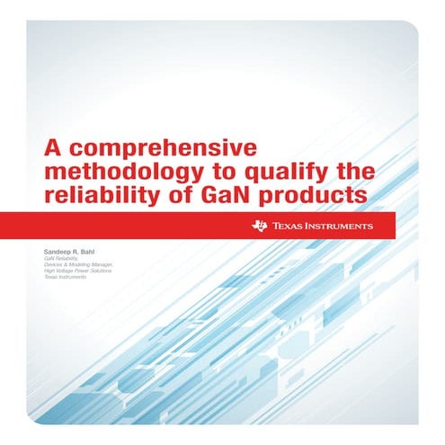 GaN-reliability-whitepaper-TI-Sandeep-Bahl-2015
