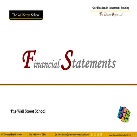 Wall Street shoool financial modelling c