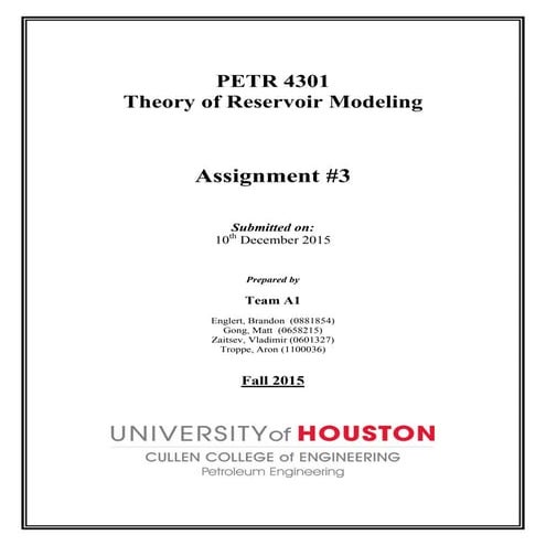 Assignment 3 Report F2015 Finished