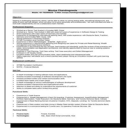 Moulya-Profile Testing