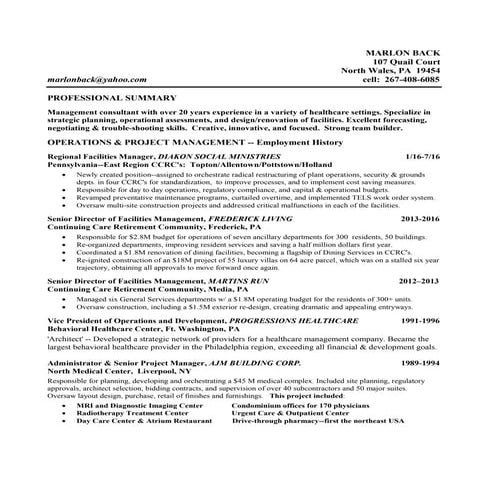 Marlon Back Resume 2016