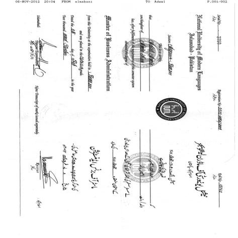 MBA Degree | PDF