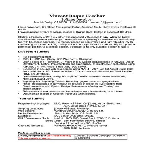 Resume 10-24-16