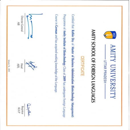 IIMMCertificate | PDF