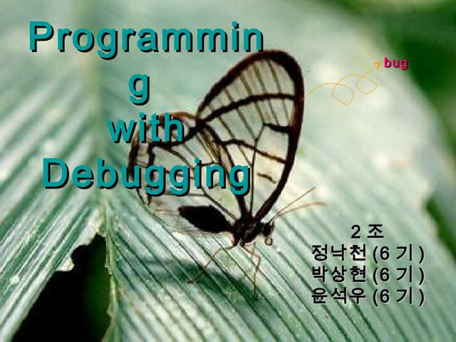 programming with GDB