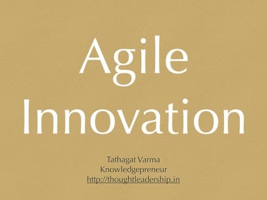 Agile Innovation