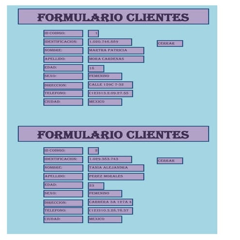 5 formulario clientes