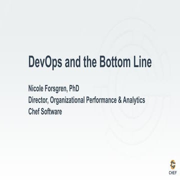 DevOps and the Bottom Line 