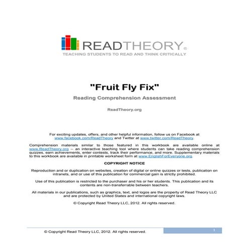5 fruit fly_fix_free_sample | PDF