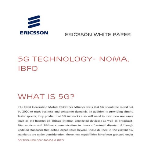 5G -NOMA & IBFD