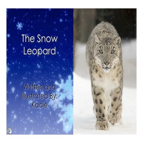 Snow Leopards | PPTX