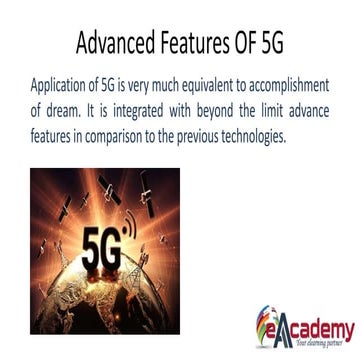 5G Advanced Features